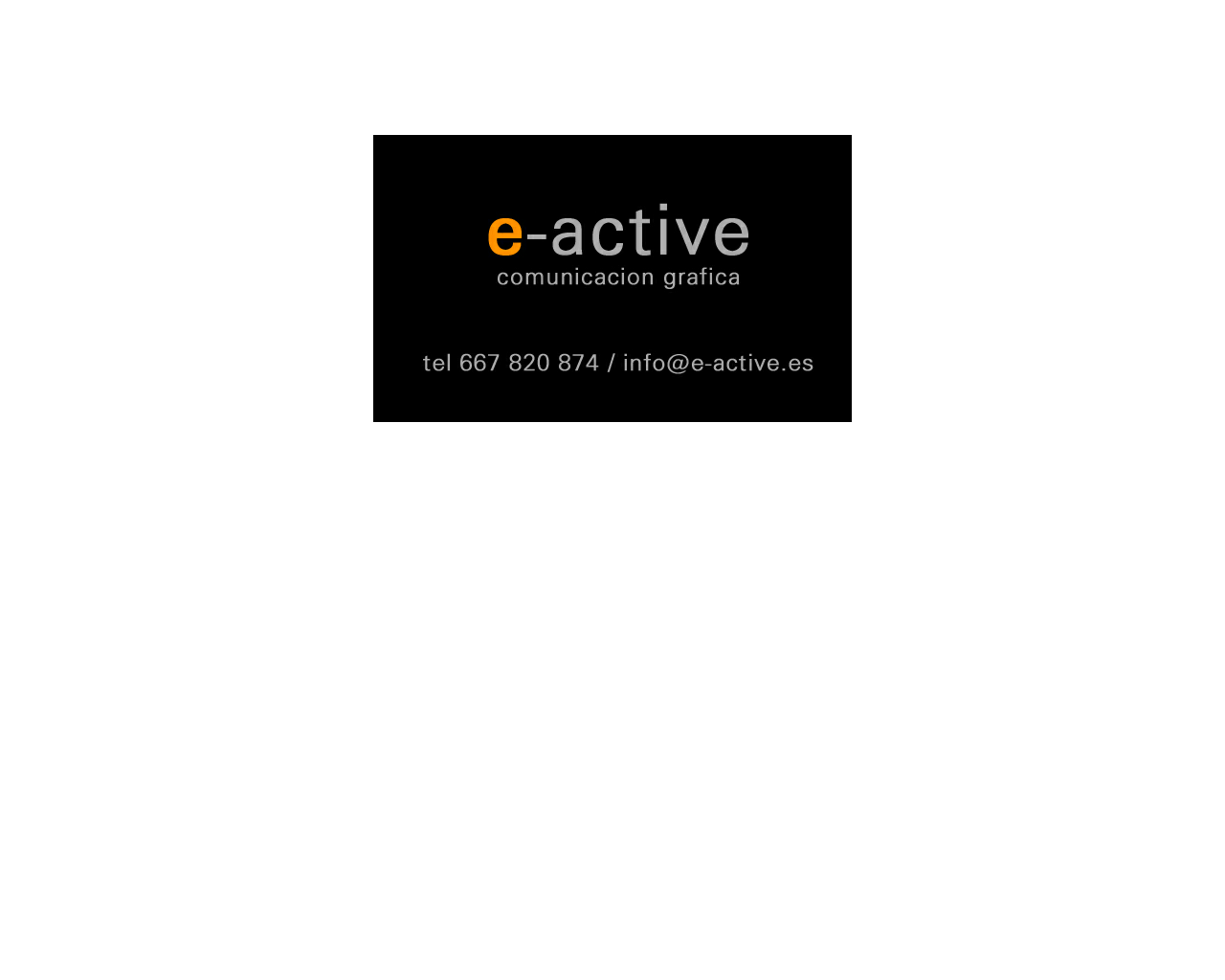 El sitio de la imagen e-active.es en 1280x1024