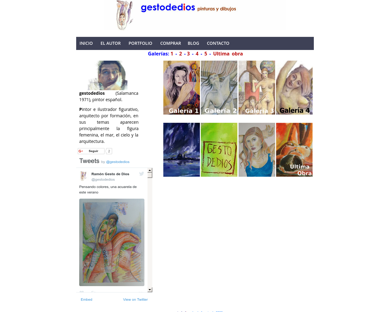 El sitio de la imagen gestodedios.es en 1280x1024