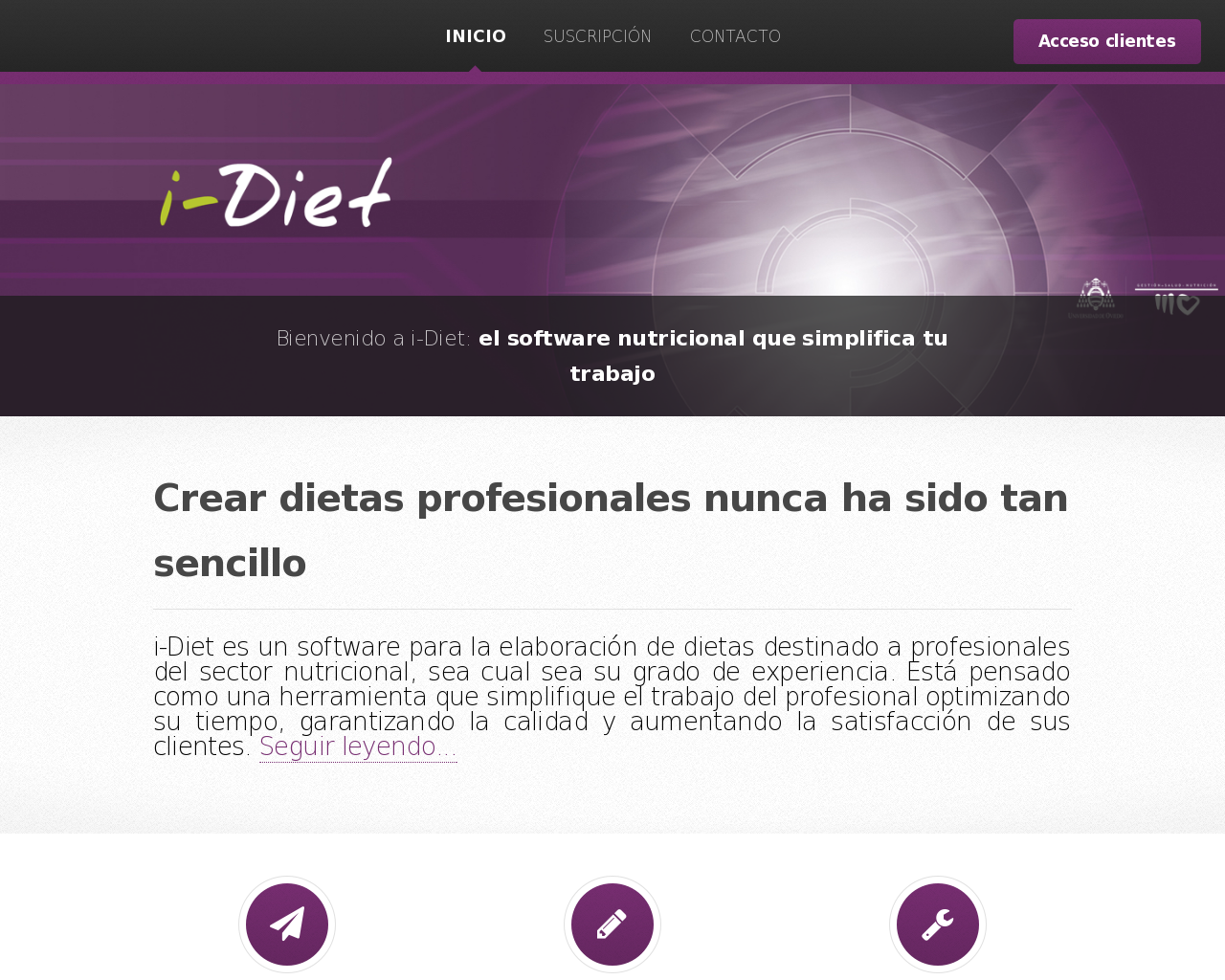 El sitio de la imagen i-diet.es en 1280x1024