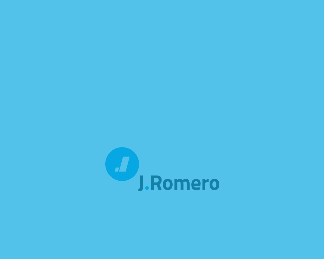 El sitio de la imagen j-romero.es en 1280x1024