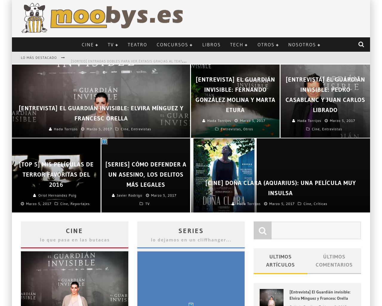 El sitio de la imagen moobys.es en 1280x1024