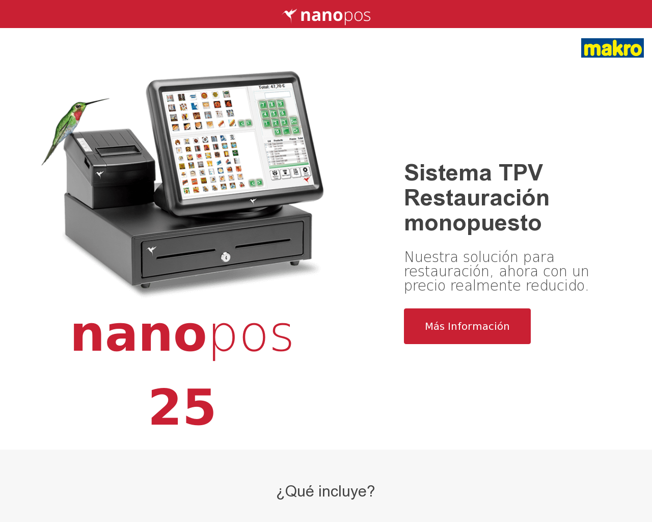 El sitio de la imagen nanopos.es en 1280x1024