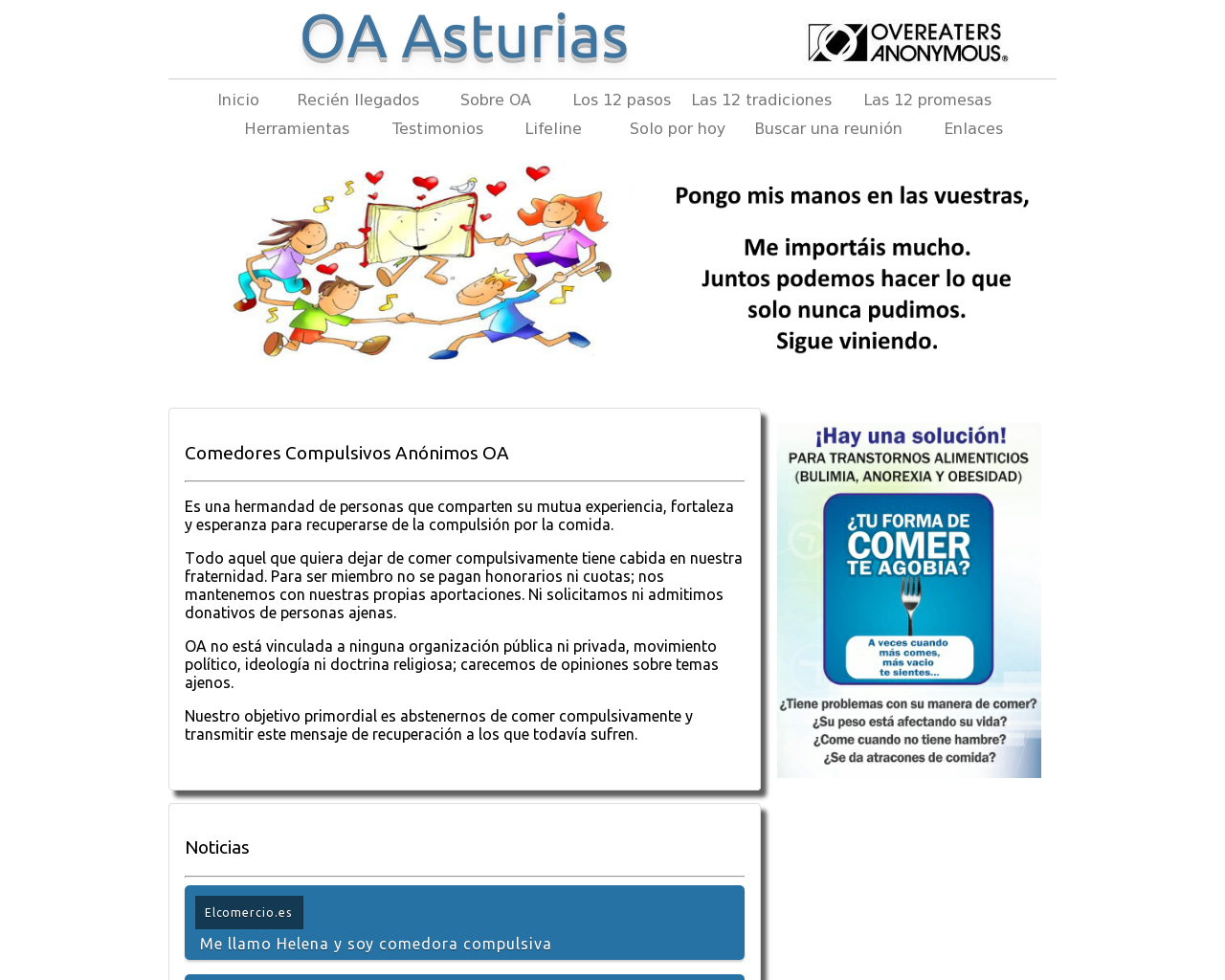 El sitio de la imagen oa-asturias.es en 1280x1024