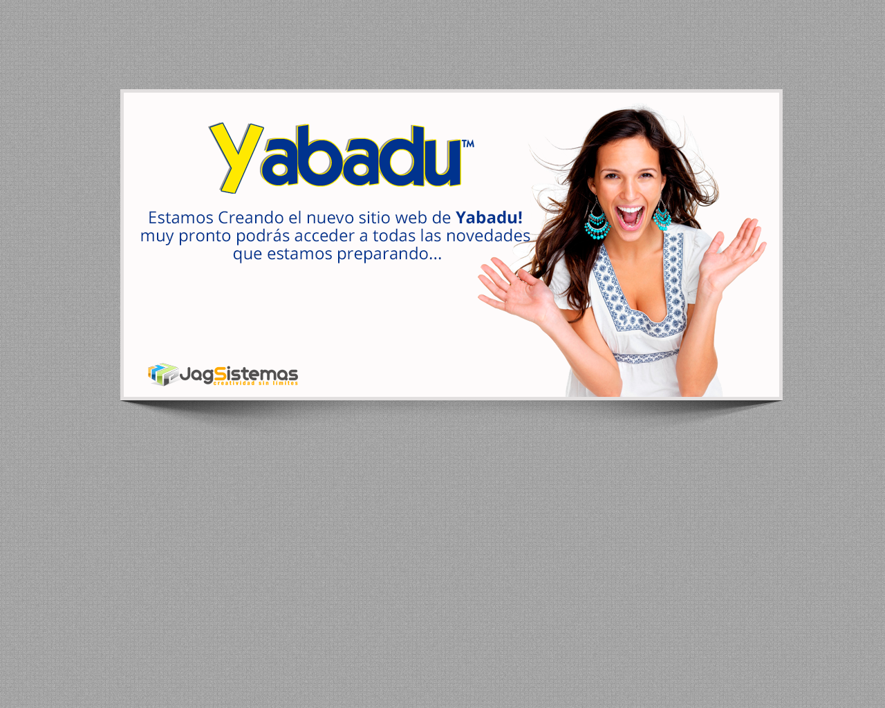 El sitio de la imagen yabadu.es en 1280x1024