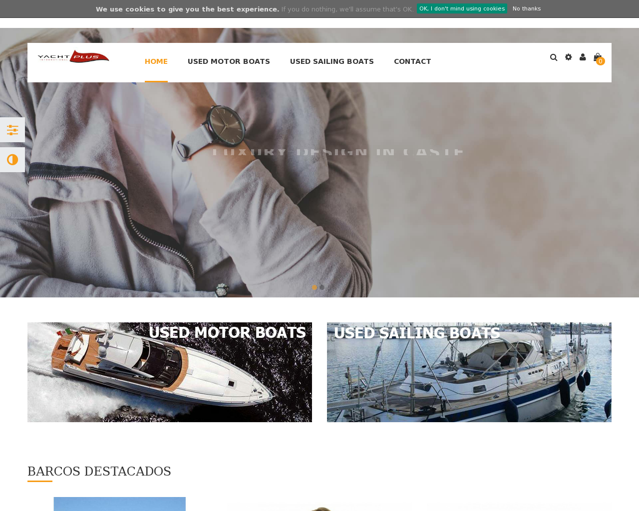 El sitio de la imagen yachtplus.es en 1280x1024